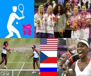 Puzzle Διπλό τένις γυναικών Λονδίνο 2012